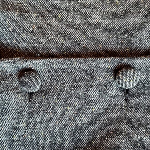 Gray three-quarter-sleeved tweed blazer - Picture 5 of 8